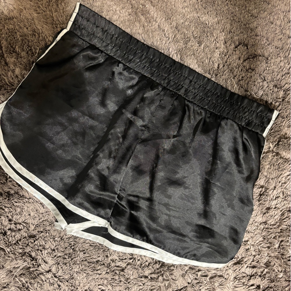 PacSun LA Hearts Black Dolphin Shorts